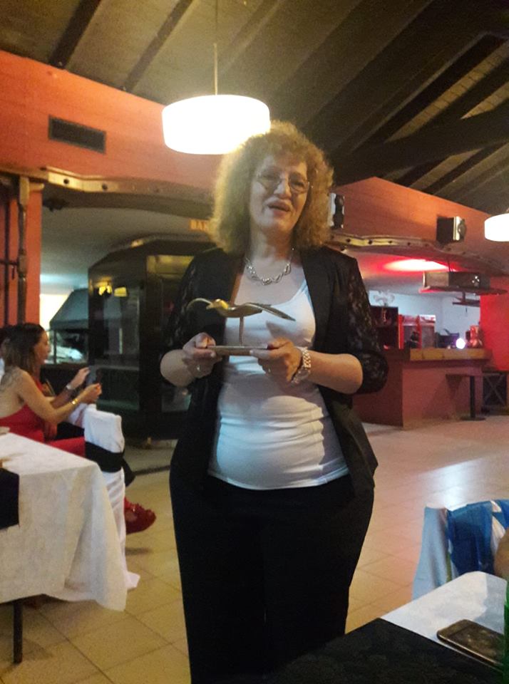 Sandra María Luisa Zerbo: Premio Latinoamericano de Oro Por su Trayectoria en el quehacer Literario, Cultural y Social en Santa Cruz Argentina