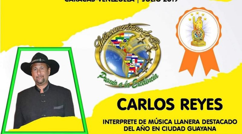 CARLOS REYES: INTÉRPRETE DE MÚSICA LLANERA DESTACADO DEL AÑO EN CIUDAD GUAYANA