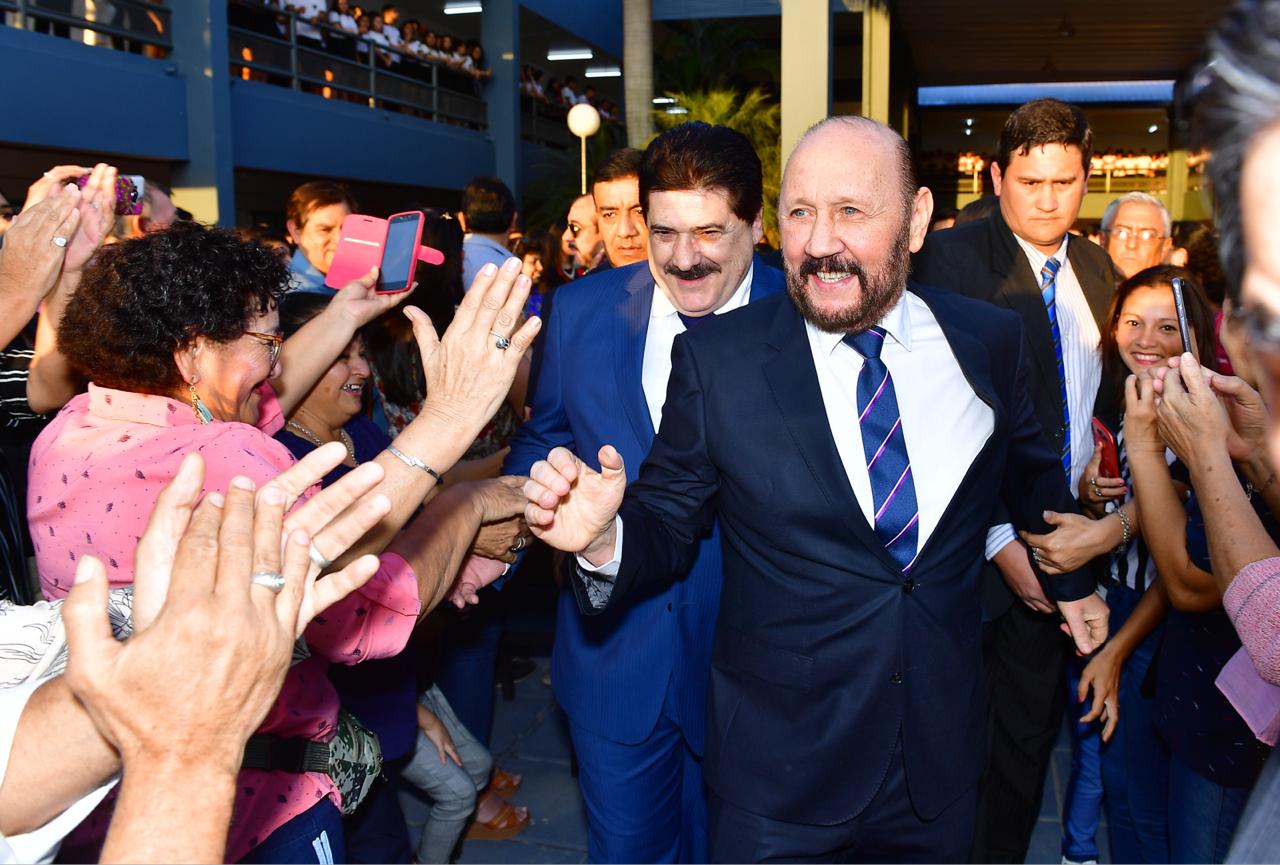 «El titulo de perito mercantil me sirvió para ser un buen administrador», significó Insfrán en Clorinda