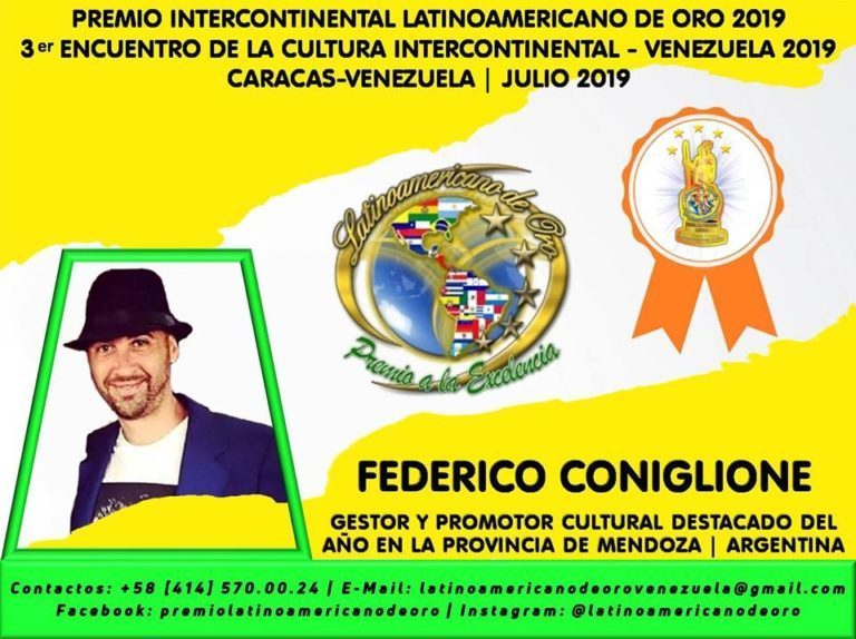 Premios INTERCONTINENTAL LATINOAMERICANO de ORO 2019