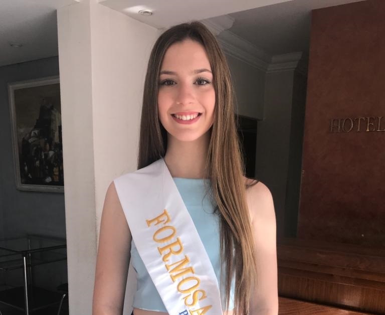 Martina Ridella representa a Formosa en la Elección de la Reina Nacional del Estudiante