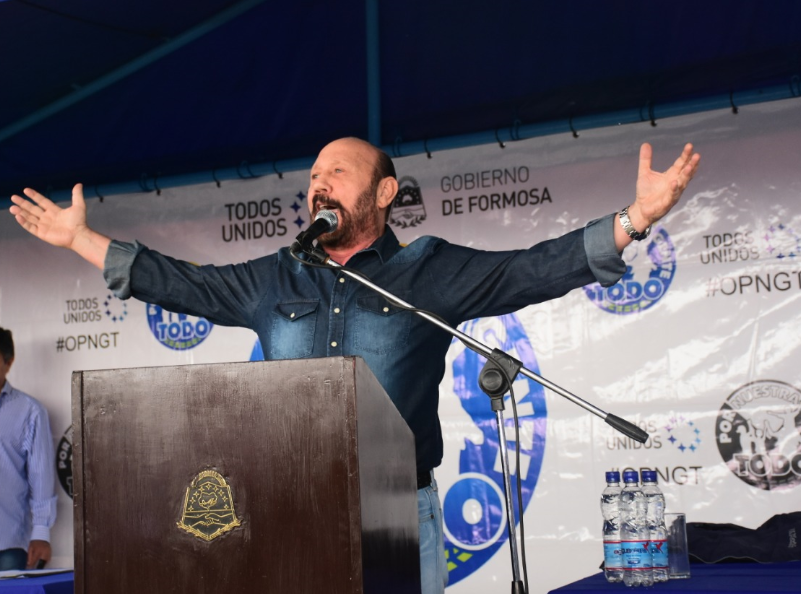 Insfrán anunció el aumento del 50 por ciento en las Asignaciones Familiares