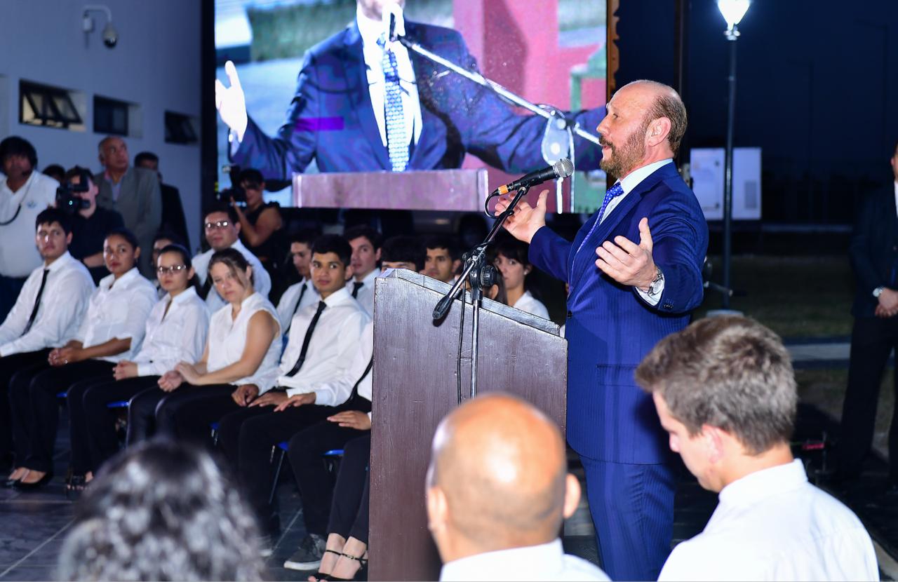 Insfrán reivindicó al peronismo como herramienta facilitadora de la ciencia y tecnología