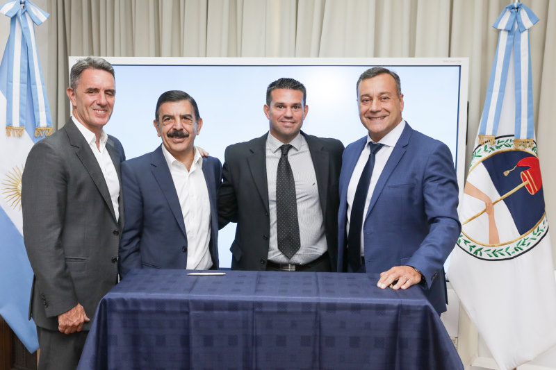 Formosa suscribió el convenio de subsidio con Transporte de Nación