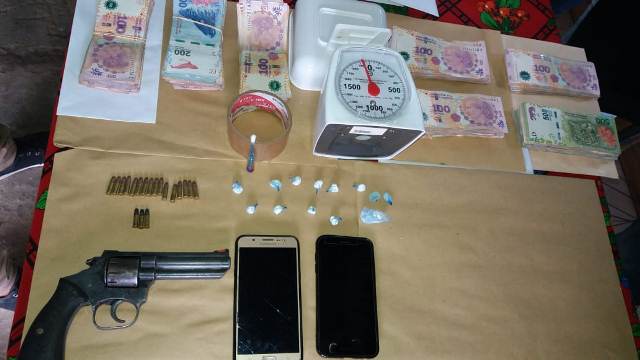 La Policía desbarató un centro de distribución de drogas en el barrio Itatí I