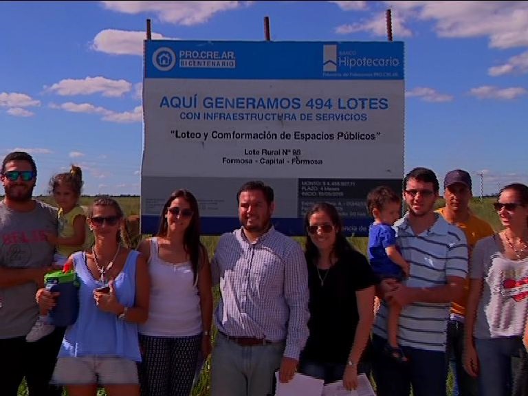 Unos 300 lotes del programa ProCreAr fueron sorteados en Formosa