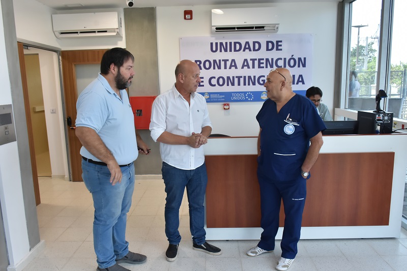 Coronavirus: Se habilitó Unidad de Pronta Atención de Contingencia