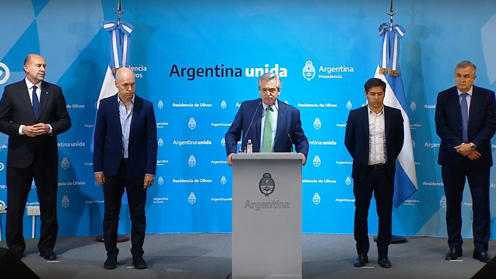 Coronavirus: Alberto Fernández declaró la cuarentena total desde esta medianoche y hasta el 31 de marzo