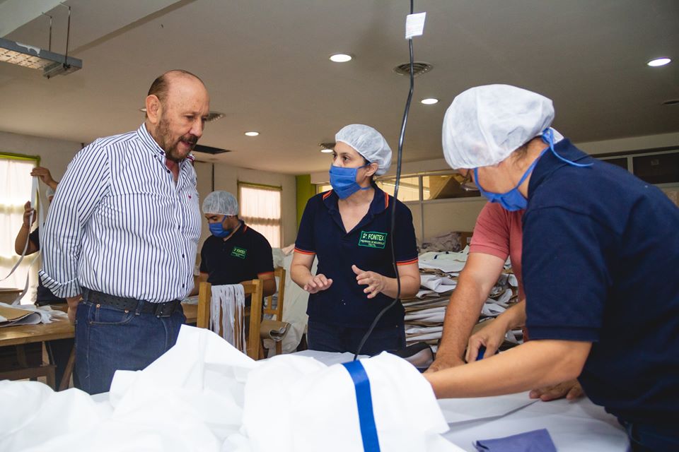 Insfrán felicitó a los trabajadores de Fontex