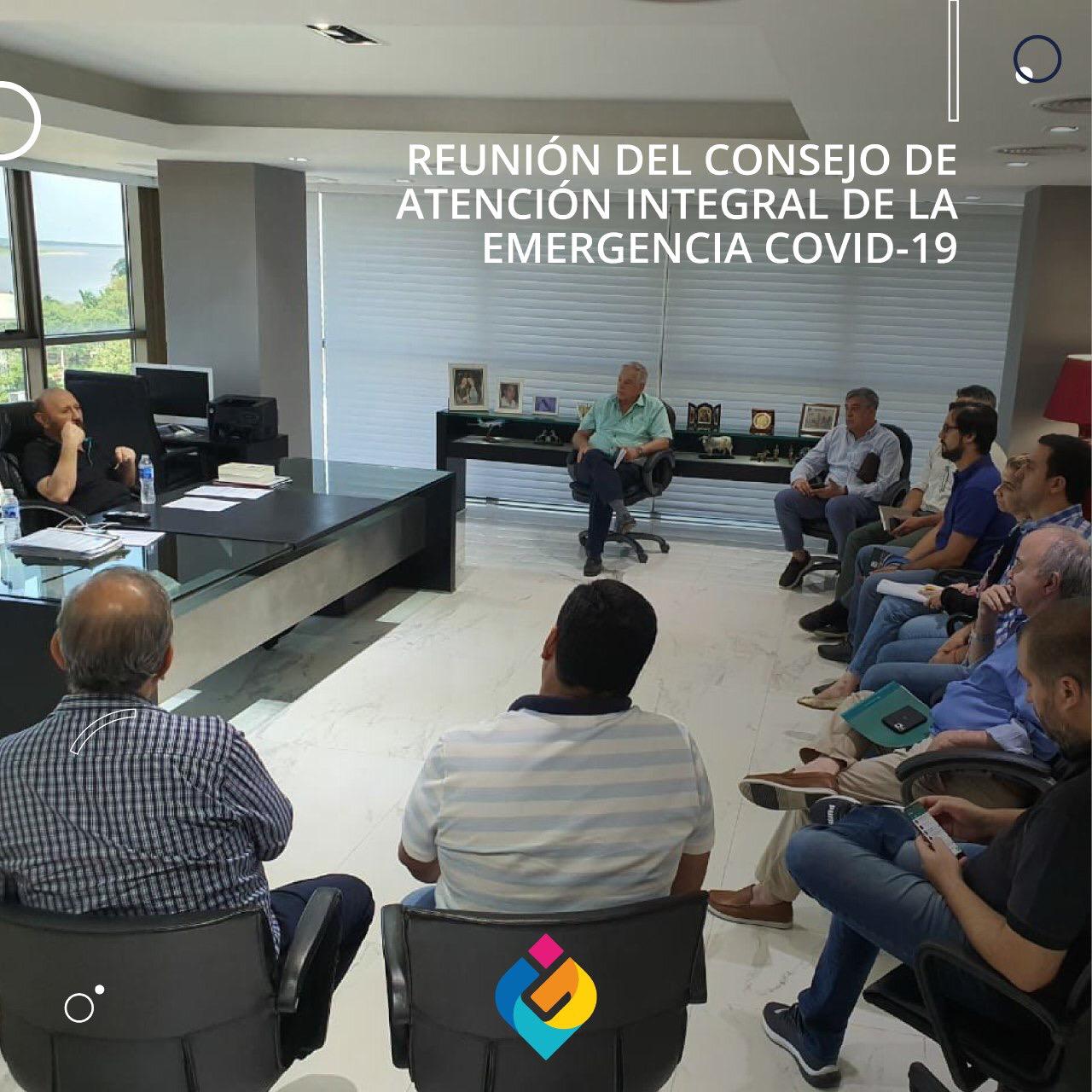 Nueva reunión Consejo Integral de Atención de la Emergencia COVID 19 presidió Insfrán