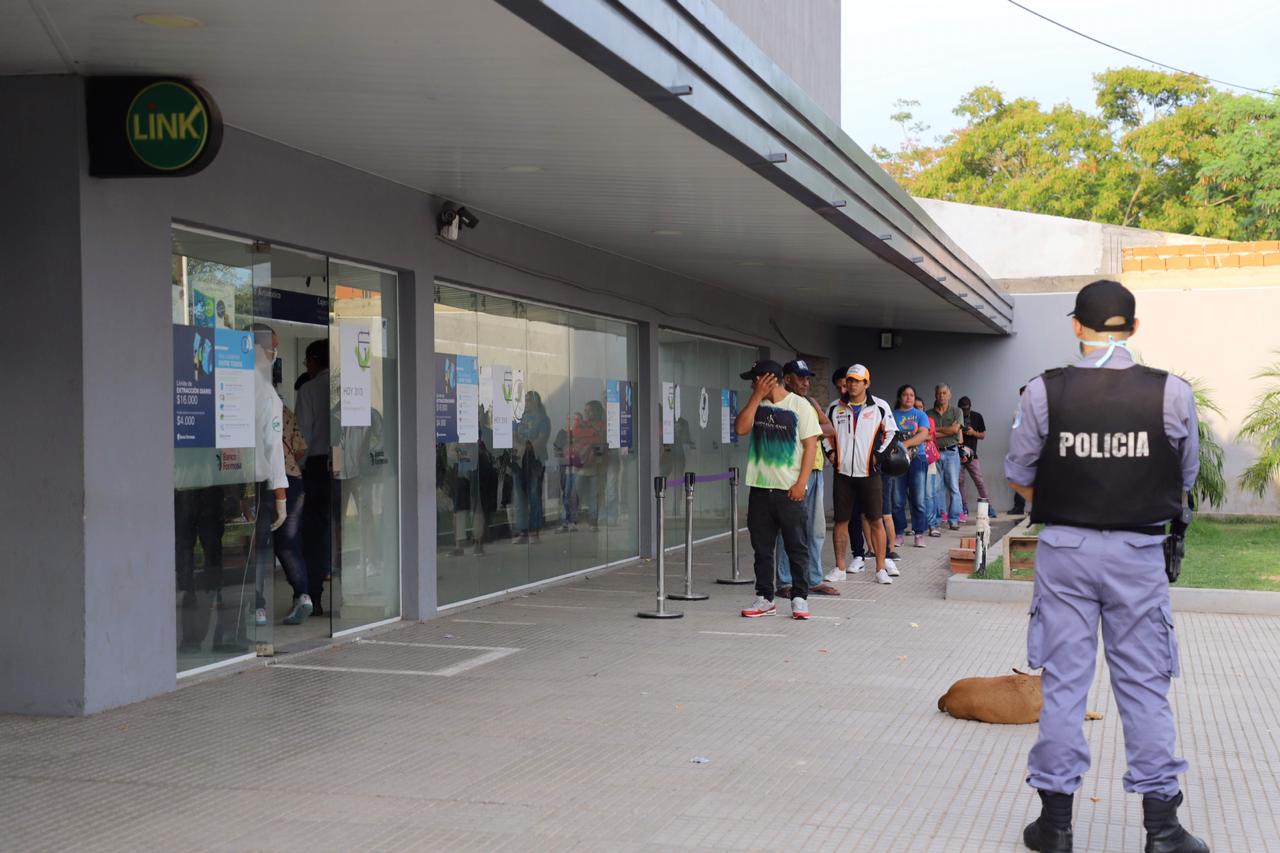 Banco Formosa informó el cronograma de pagos para el lunes 6 y martes 7