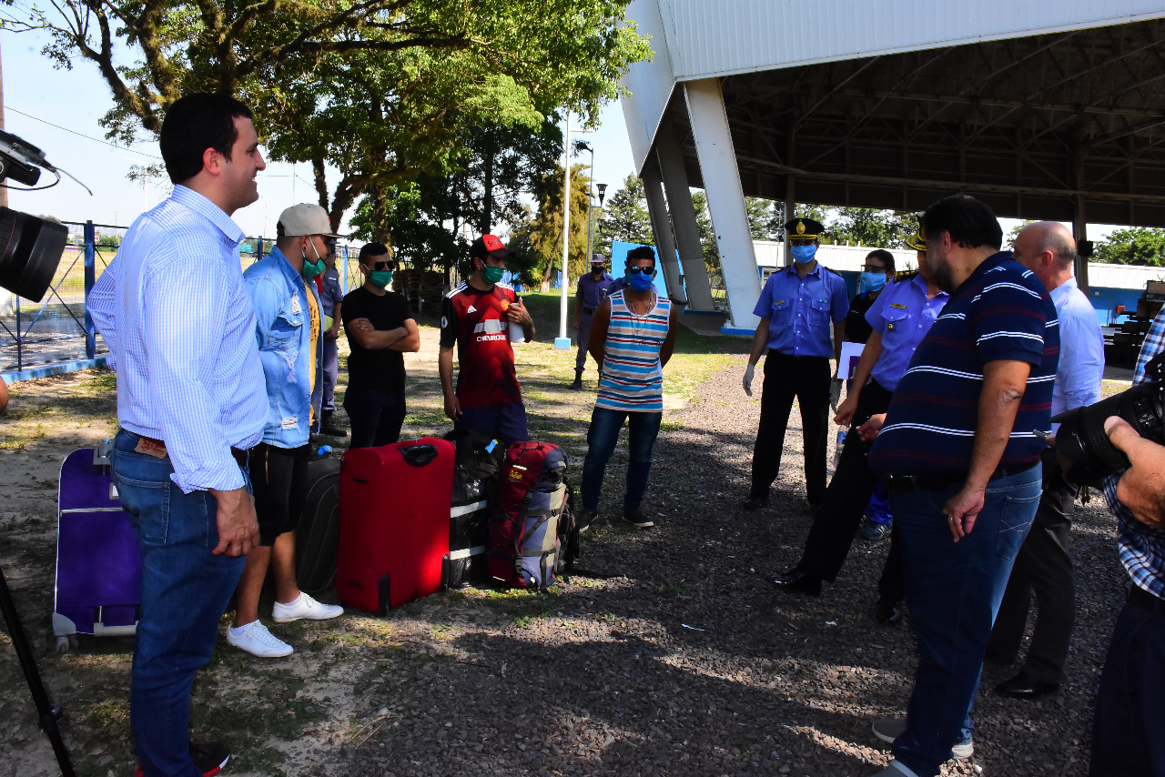 Sesenta trabajadores formoseños cumplieron la cuarentena y volvieron a sus hogares