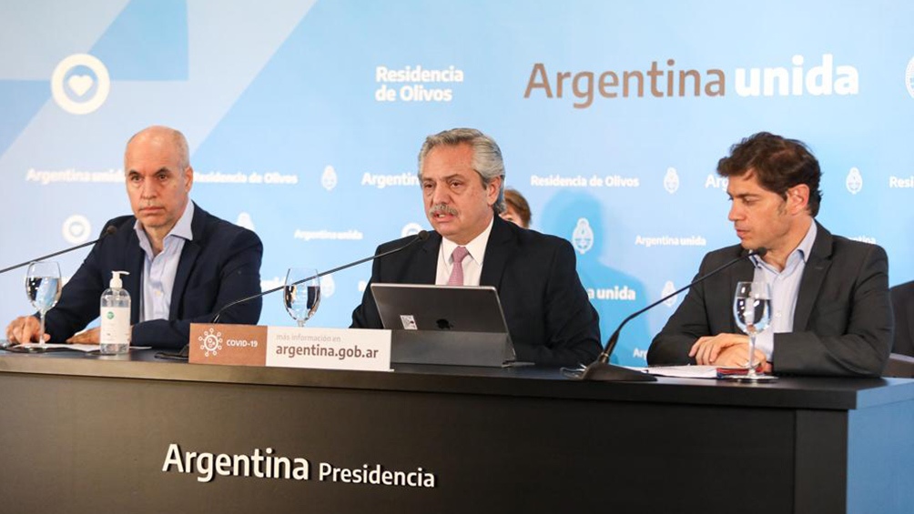 Fernández aseguró que en el AMBA el aislamiento social «sigue igual»