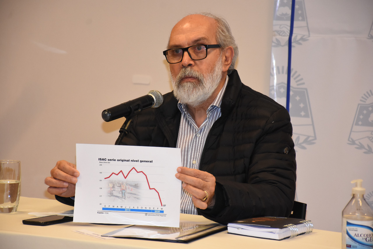 Ibáñez describió a la construcción como una actividad fundamental
