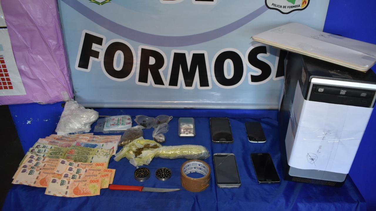 En plena cuarentena cayó delivery de drogas