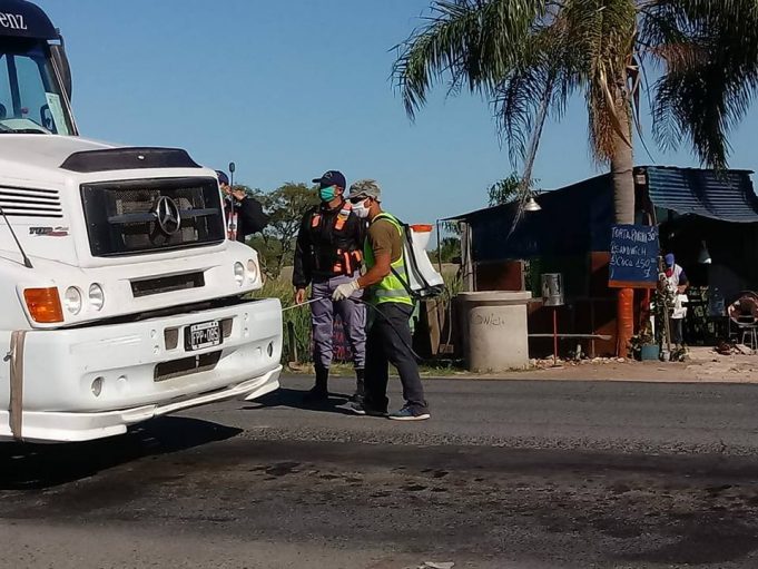 Rige un estricto protocolo de control domiciliario de transportistas formoseños