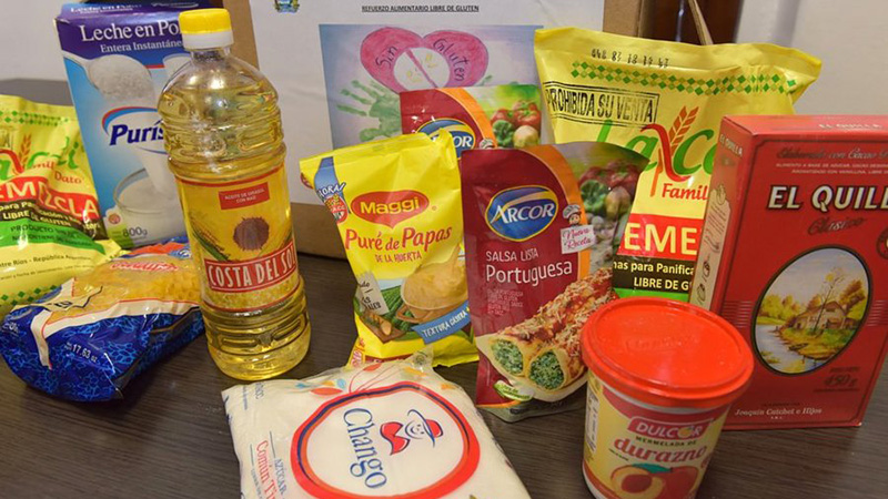 Entregarán cajas alimentarias para celíacos