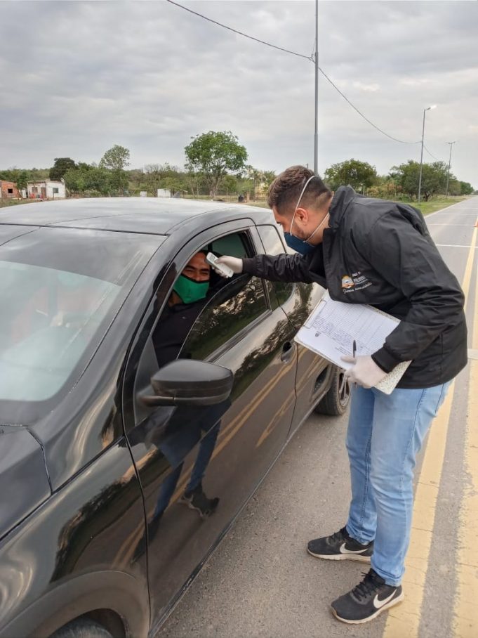 Laguna Blanca: Controles sanitarios en rutas nacionales y provinciales para evitar la circulación de COVID-19