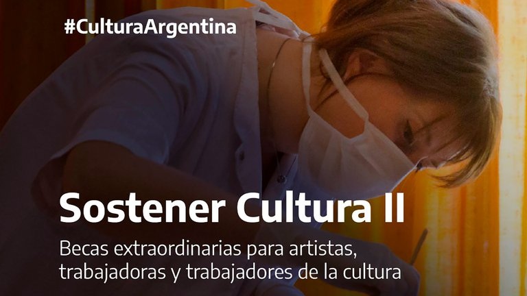 Está abierta la convocatoria para las becas Sostener Cultura II