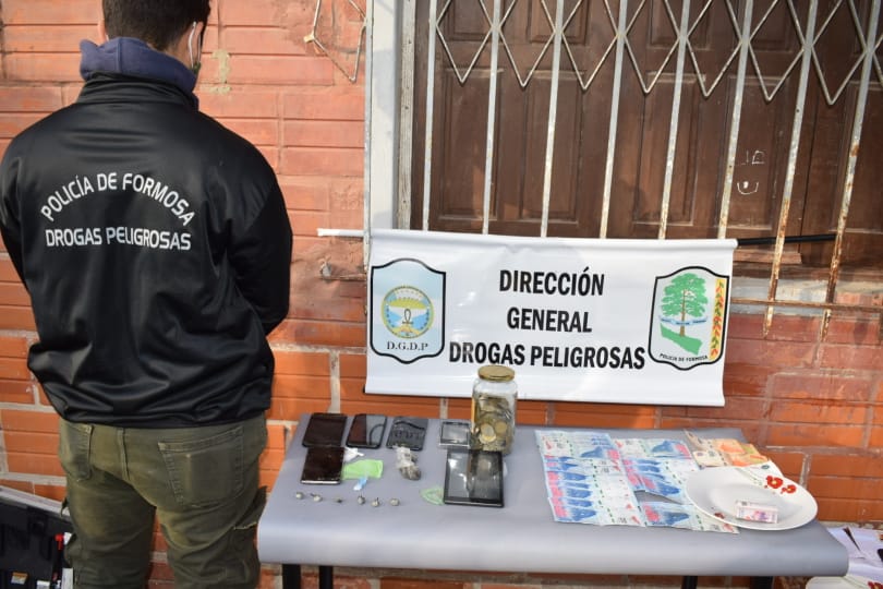 Allanamiento, secuestro de drogas y detenciones en el barrio San José Obrero