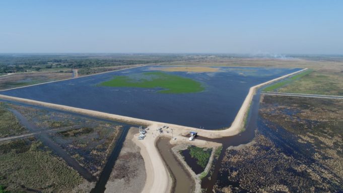 La zona Norte de la Provincia ya cuenta con un reservorio de agua dulce