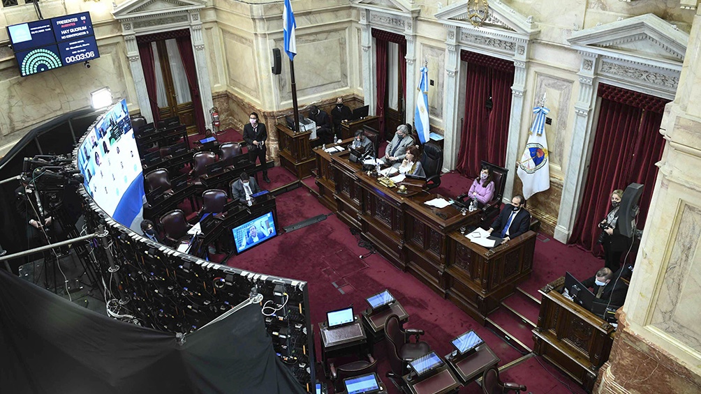 El Senado debate en sesión el proyecto de ampliación de la moratoria fiscal