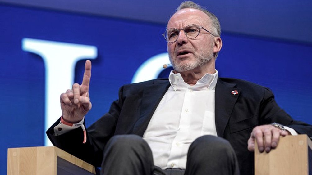 Rummenigge: «Hay que quitarle diversión al juego de Messi»