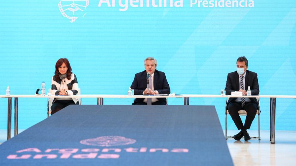«Pudimos hacer la restructuración de la deuda en medio de esta pandemia», destacó Fernández