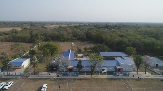 El gobernador Gildo Insfrán inaugura complejo educativo en Villafañe