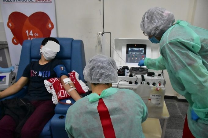 La provincia realizó más de 20 operativos de extracción de plasma en distintos puntos del territorio