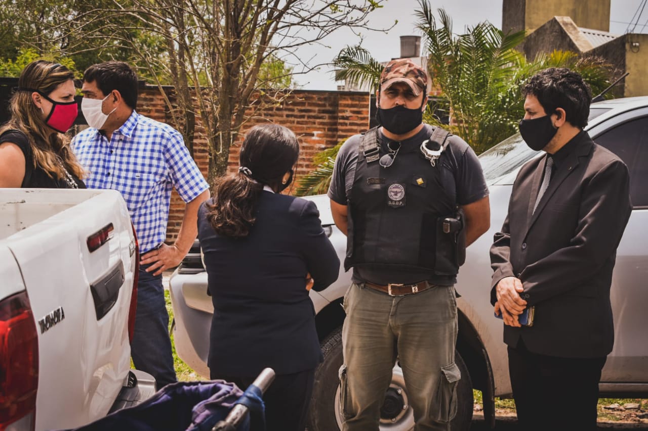 Procedimiento antinarco en el San Isidro Labrador