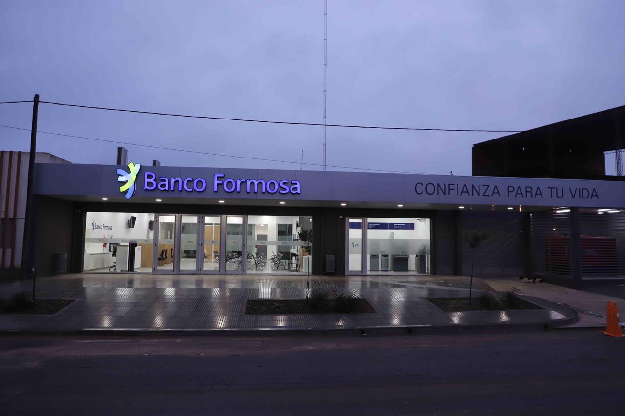 Inauguran sucursal Palo Santo del Banco Formosa