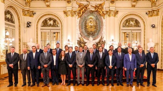 Los gobernadores del Norte Grande se reúnen el miércoles con el Presidente
