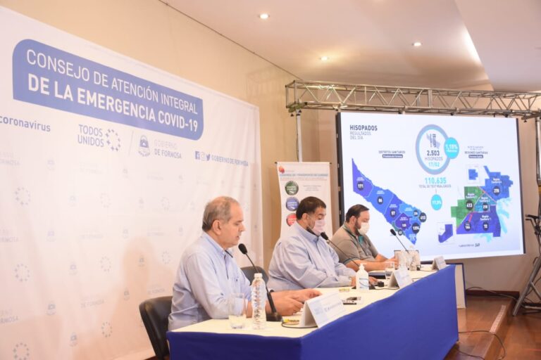 Tres nuevos casos de COVID: Dos en Clorinda y uno en Formosa Capital