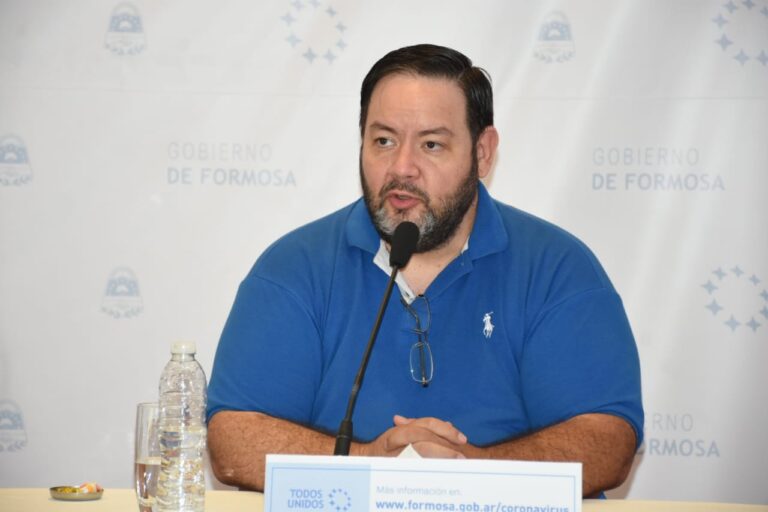 Bibolini informó estado de salud de pacientes con COVID-19
