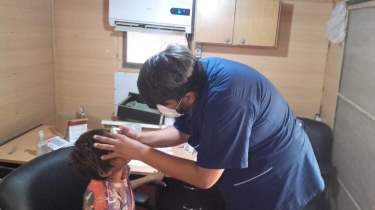 Renovaron prestaciones de salud en parajes del extremo oeste