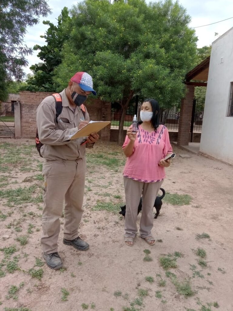 Dengue: Acciones de las brigadas sanitarias en Ingeniero Juárez