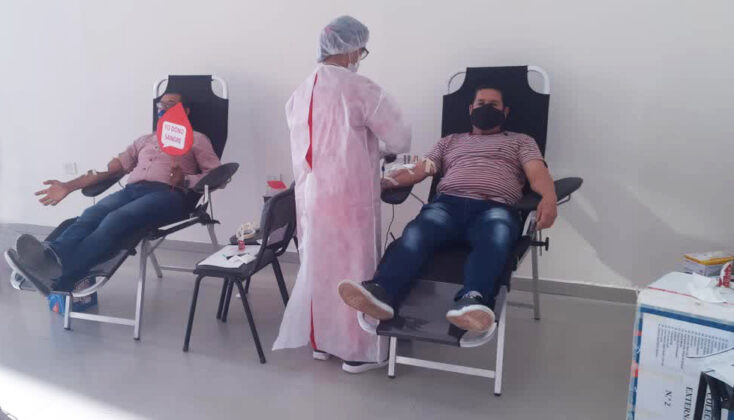 Donantes voluntarios renovaron valiosa colecta externa de sangre