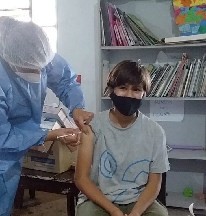Sigue la inmunización para escolares del interior