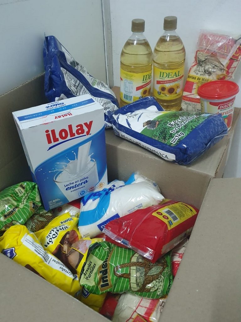 Este lunes entregarán cajas alimentarias en Capital y para personas celíacas
