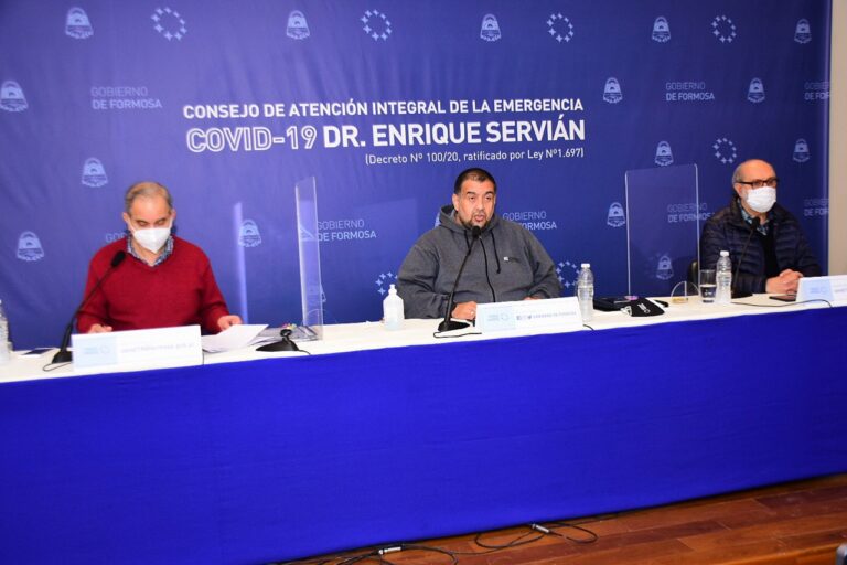 COVID-19 en Formosa: Siete fallecimientos y 540 nuevos casos positivos