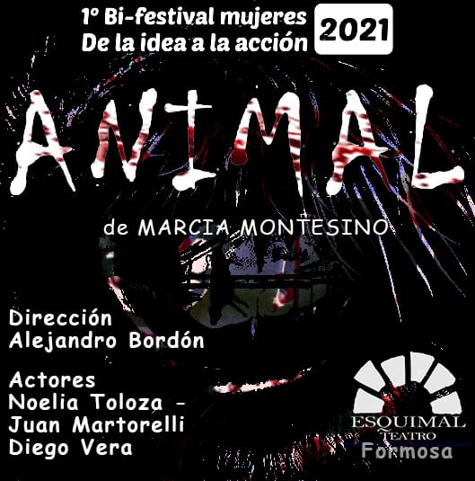 La obra “Animal” en bi-festival «Mujeres de la idea a la acción»