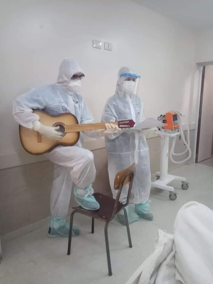 Clorinda: El hospital Cruz Felipe Arnedo brinda espacios terapéuticos para contener y asistir a los pacientes positivos de COVID
