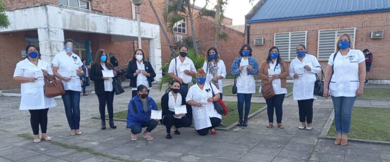 Clorinda: Trabajadores de la educación recibieron la segunda dosis contra el COVID-19