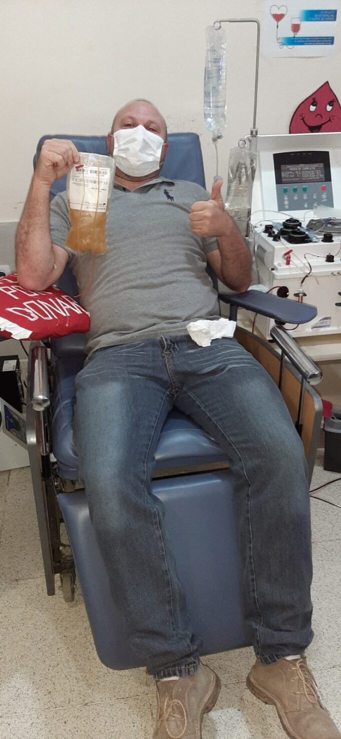 Nueva convocatoria para la donación de plasma convaleciente