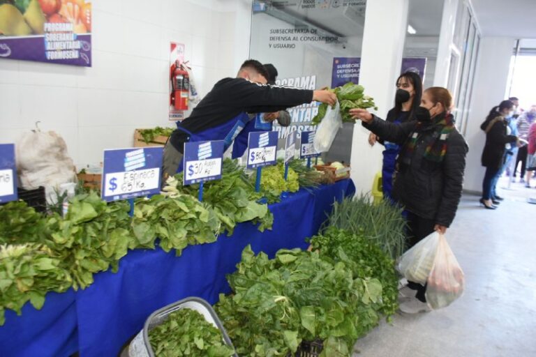 En doble jornada Soberanía Alimentaria comercializó más de 10.000 kilos de alimentos