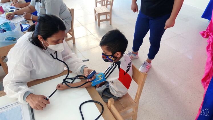 Jardineritos del barrio Liborsi renovaron sus evaluaciones de salud