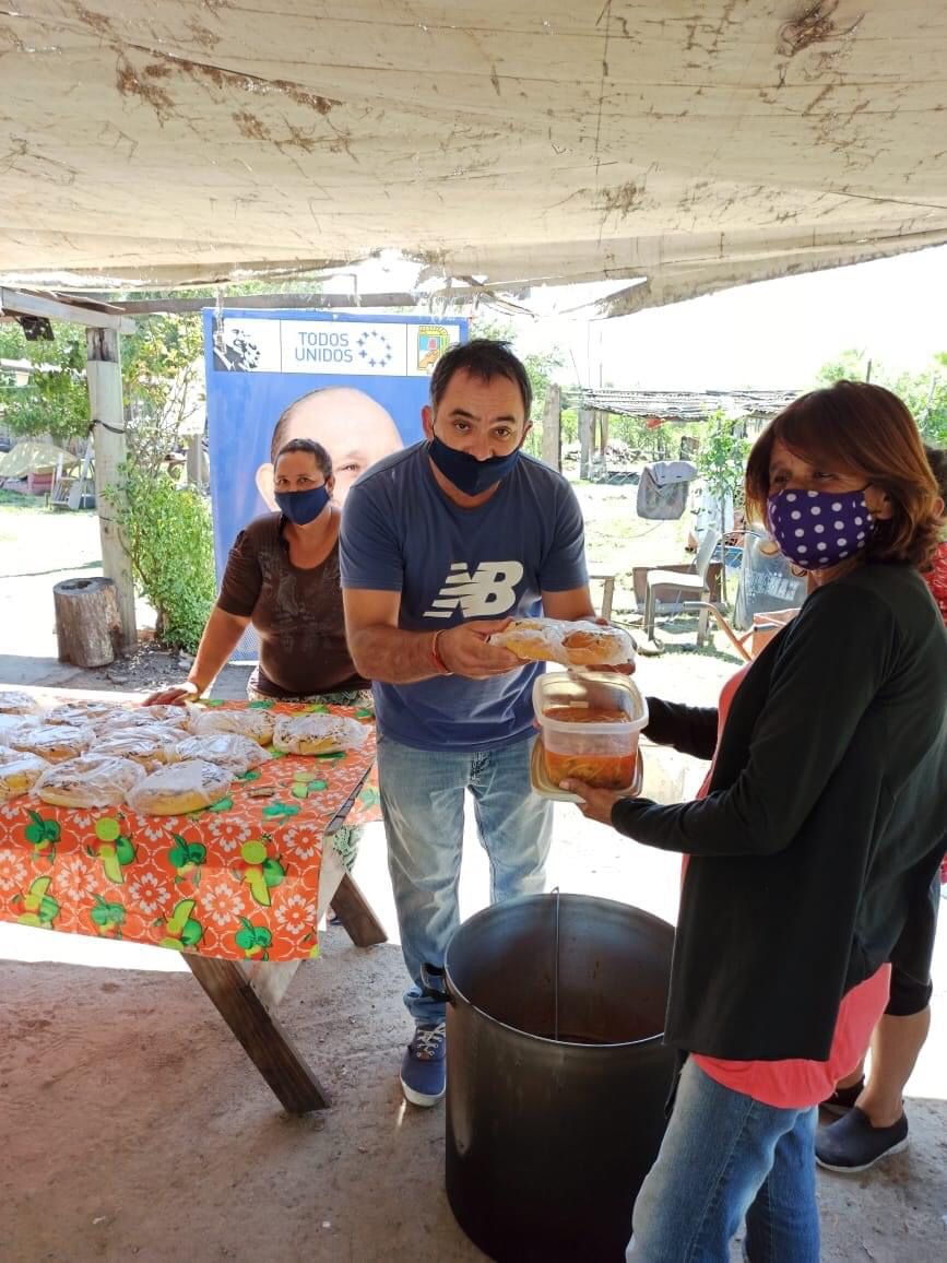 Trabajo solidario en la zona sur de la ciudad de Formosa