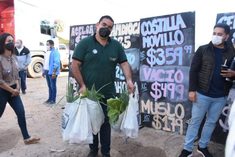 Otra jornada de venta exitosa en el local fijo de Soberanía Alimentaria
