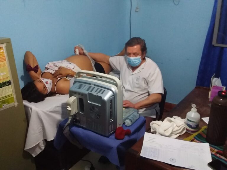 Trabajo conjunto del hospital de Pastoril y la Red Provincial de Ecografías